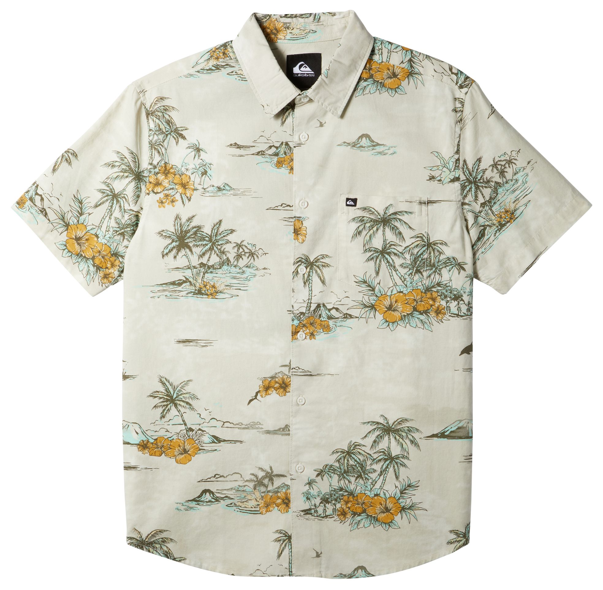 Quiksilver Men's Apero Classic Short Sleeve Pocket Shirt product image