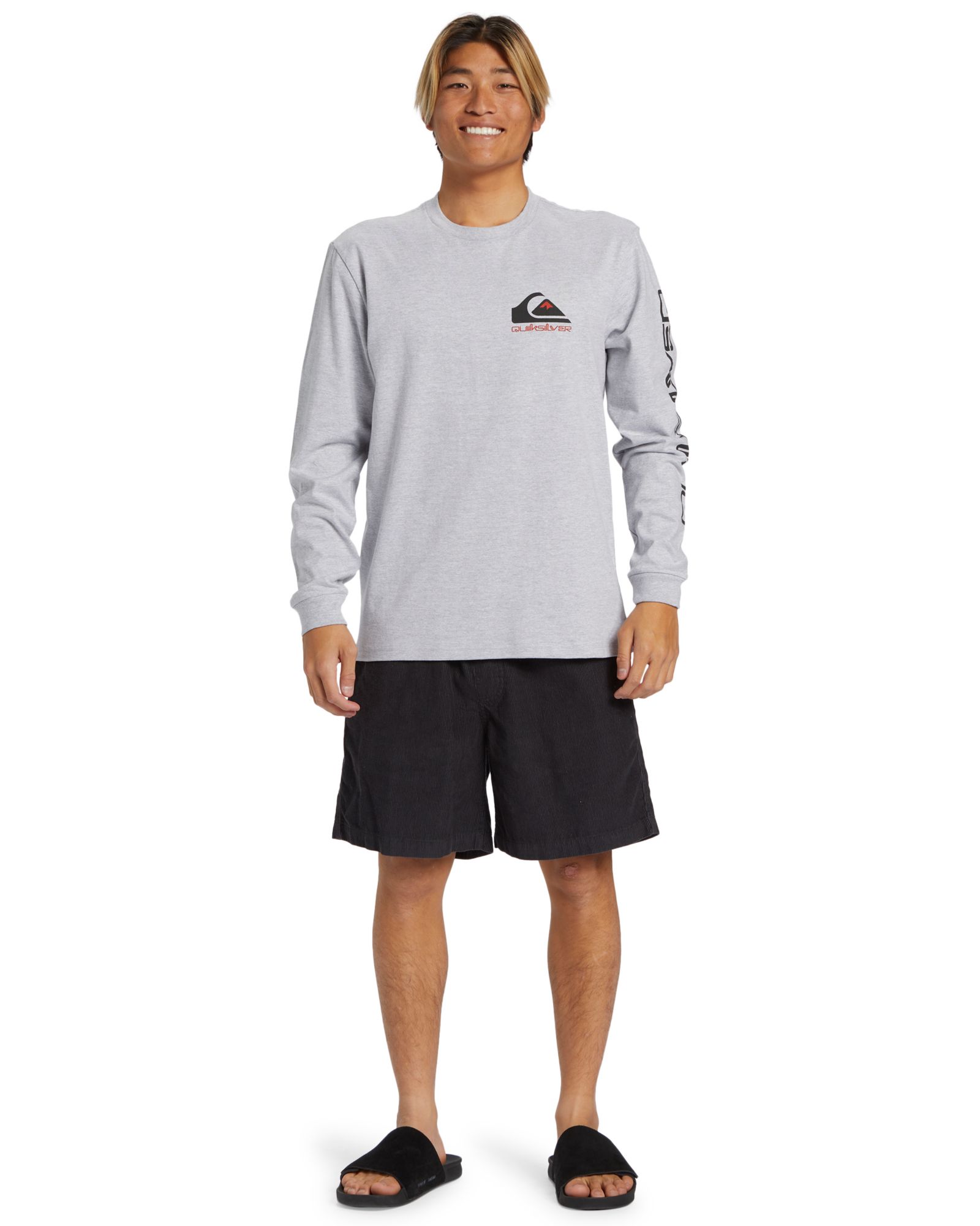 Quiksilver Men's Comp Logo Long Sleeve Shirt product image