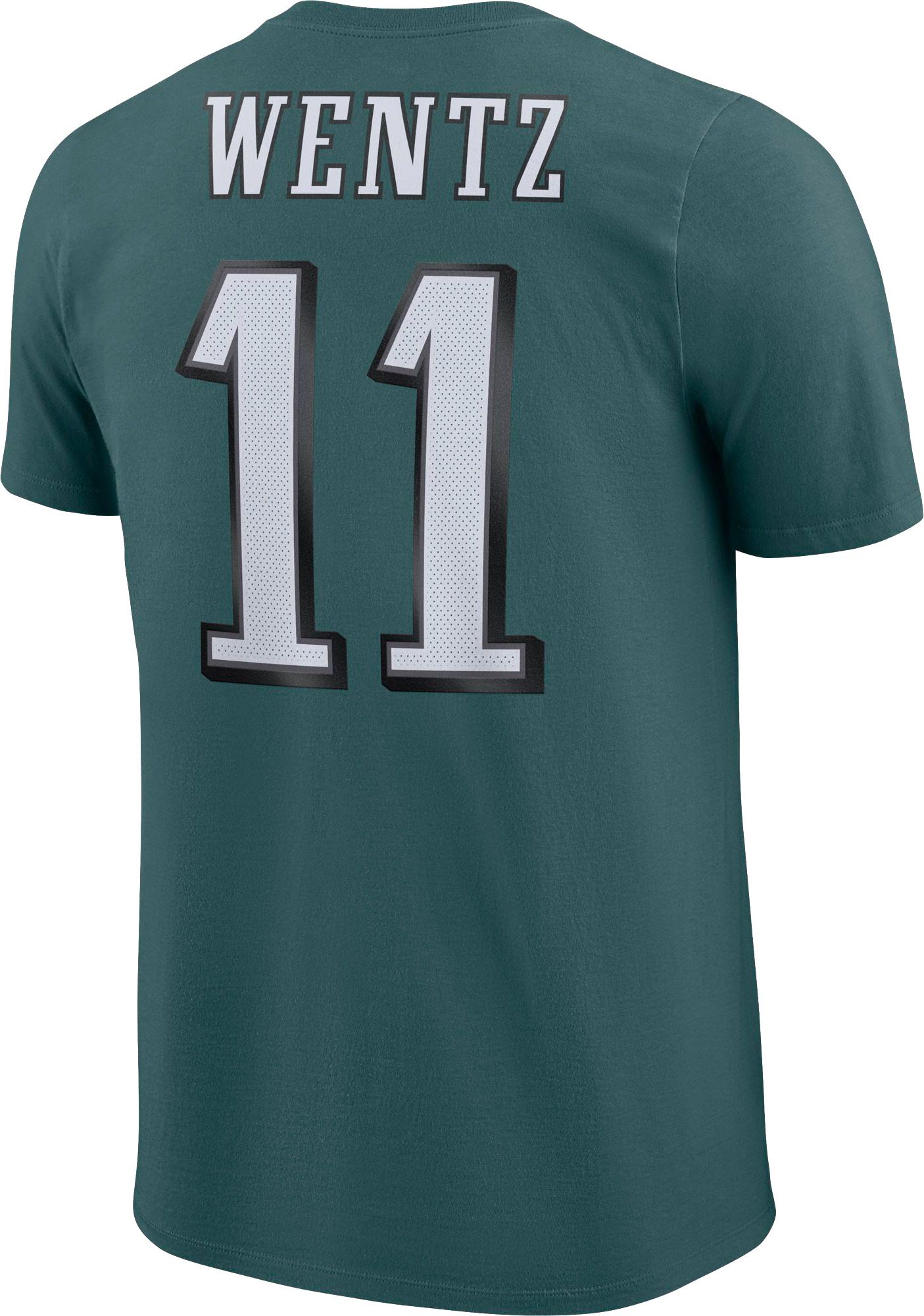 Carson Wentz #11 Nike Men's Philadelphia Eagles Pride Green T-Shirt product image