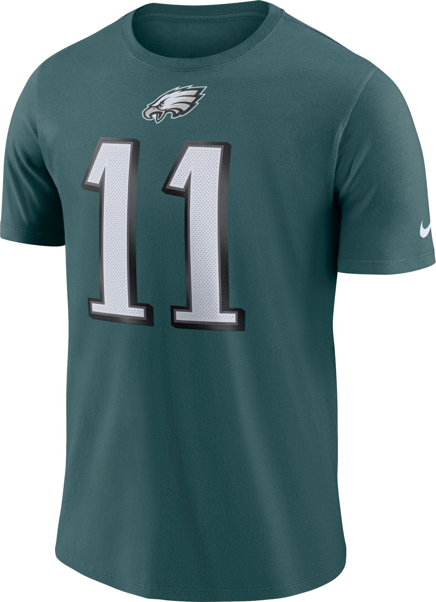 Carson Wentz #11 Nike Men's Philadelphia Eagles Pride Green T-Shirt product image