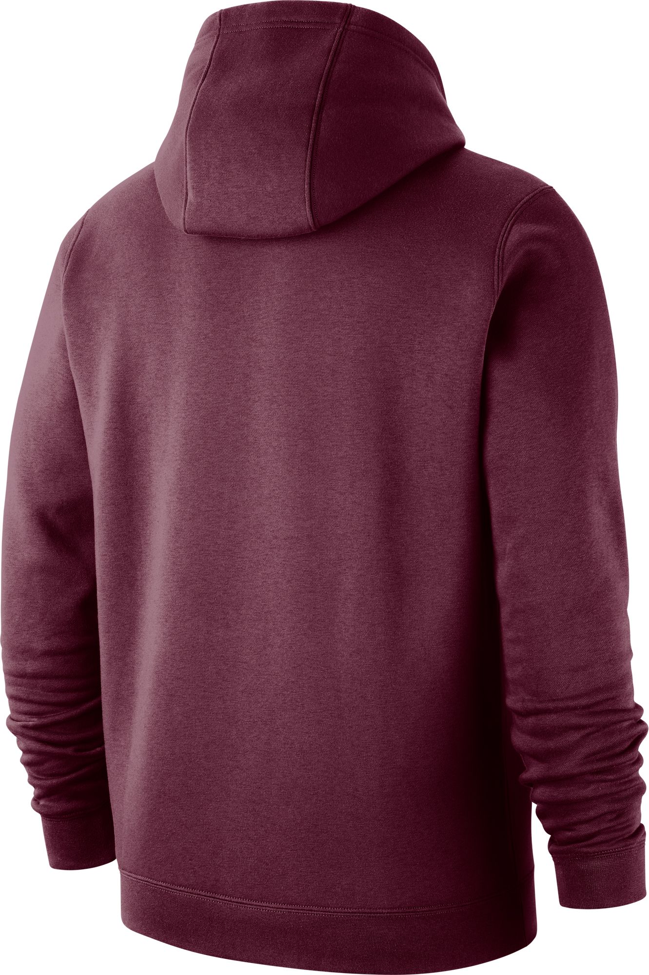 Nike Men's Virginia Tech Hokies Maroon Club Fleece Pullover Hoodie product image
