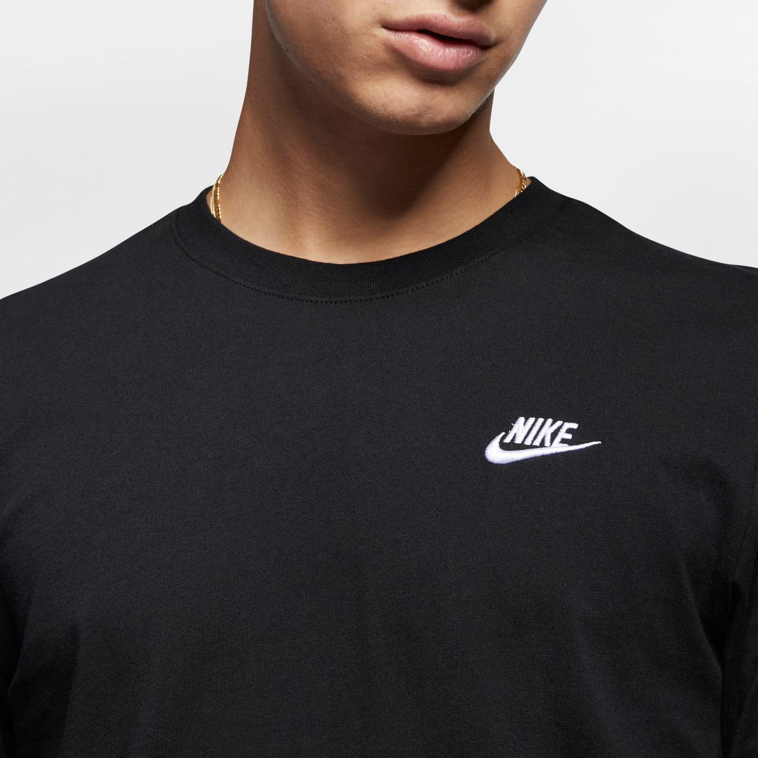 Nike Men's Sportswear Embroidered Futura Long Sleeve T-Shirt product image