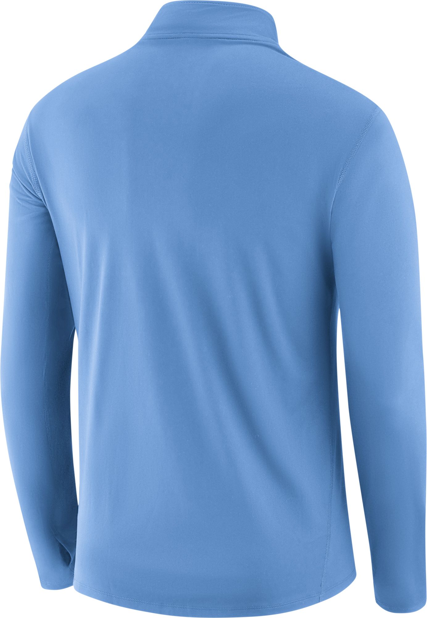 Nike Men's North Carolina Tar Heels Carolina Blue Long Sleeve Core Half-Zip Pullover Shirt product image