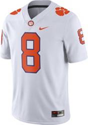 Nike Men's Clemson Tigers #8 White Dri-FIT Game Football Jersey product image