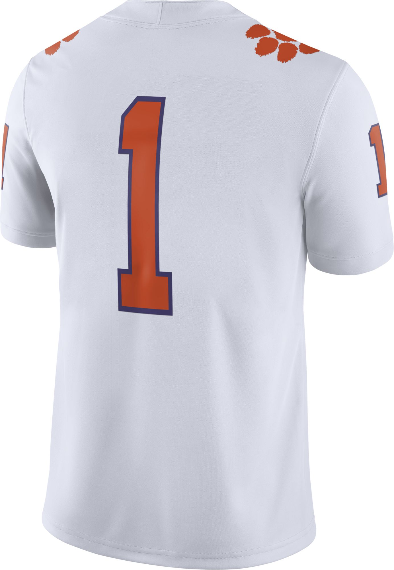 Nike Men's Clemson Tigers #1 Dri-FIT Game Football Jersey