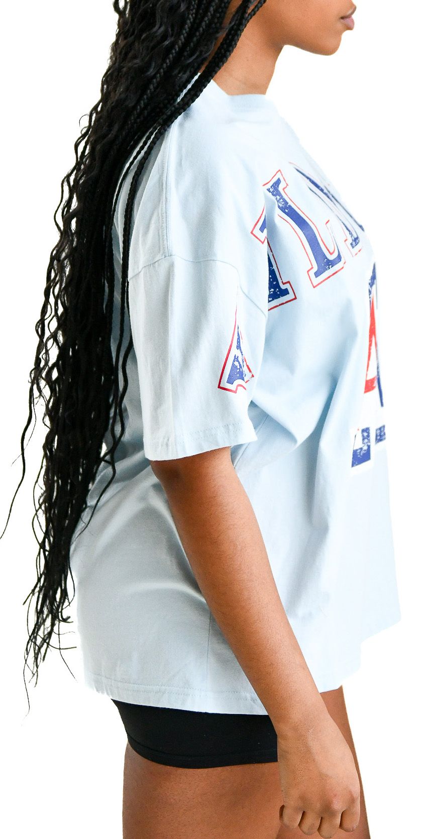 Gameday Social Women's Arizona Wildcats Pale Blue The Band Short Sleeve T-Shirt product image