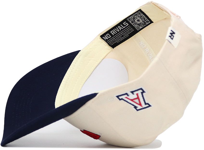 No Rivals Adult Arizona Wildcats Navy Upside Down Snapback Adjustable Hat product image