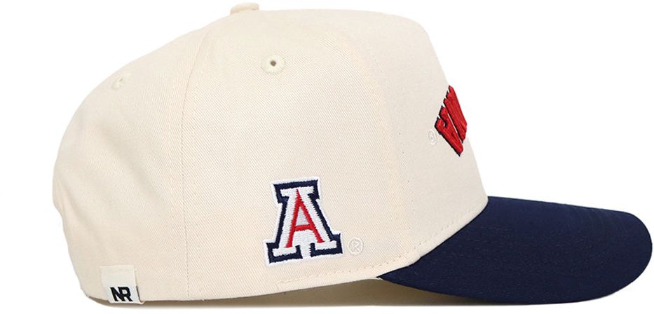 No Rivals Adult Arizona Wildcats Navy Upside Down Snapback Adjustable Hat product image