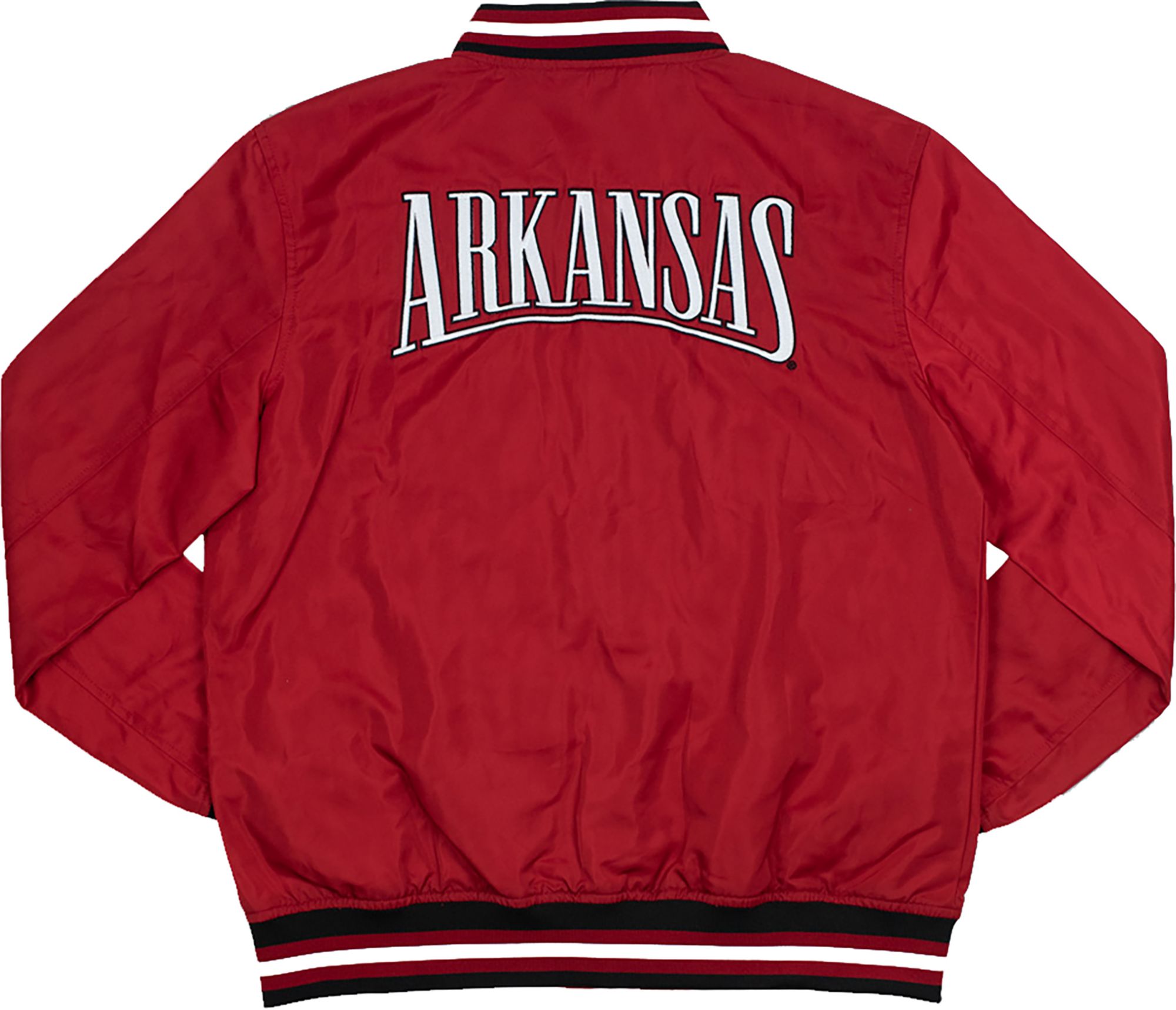 Homefield Men's Arkansas Razorbacks Cardinal Bomber Jacket product image