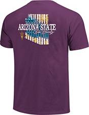 Image One Men's Arizona State Sun Devils Maroon Stars N Stripes T-Shirt product image