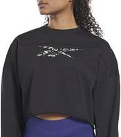 Reebok Women's Modern Safari Cropped Cover-Up Sweatshirt product image