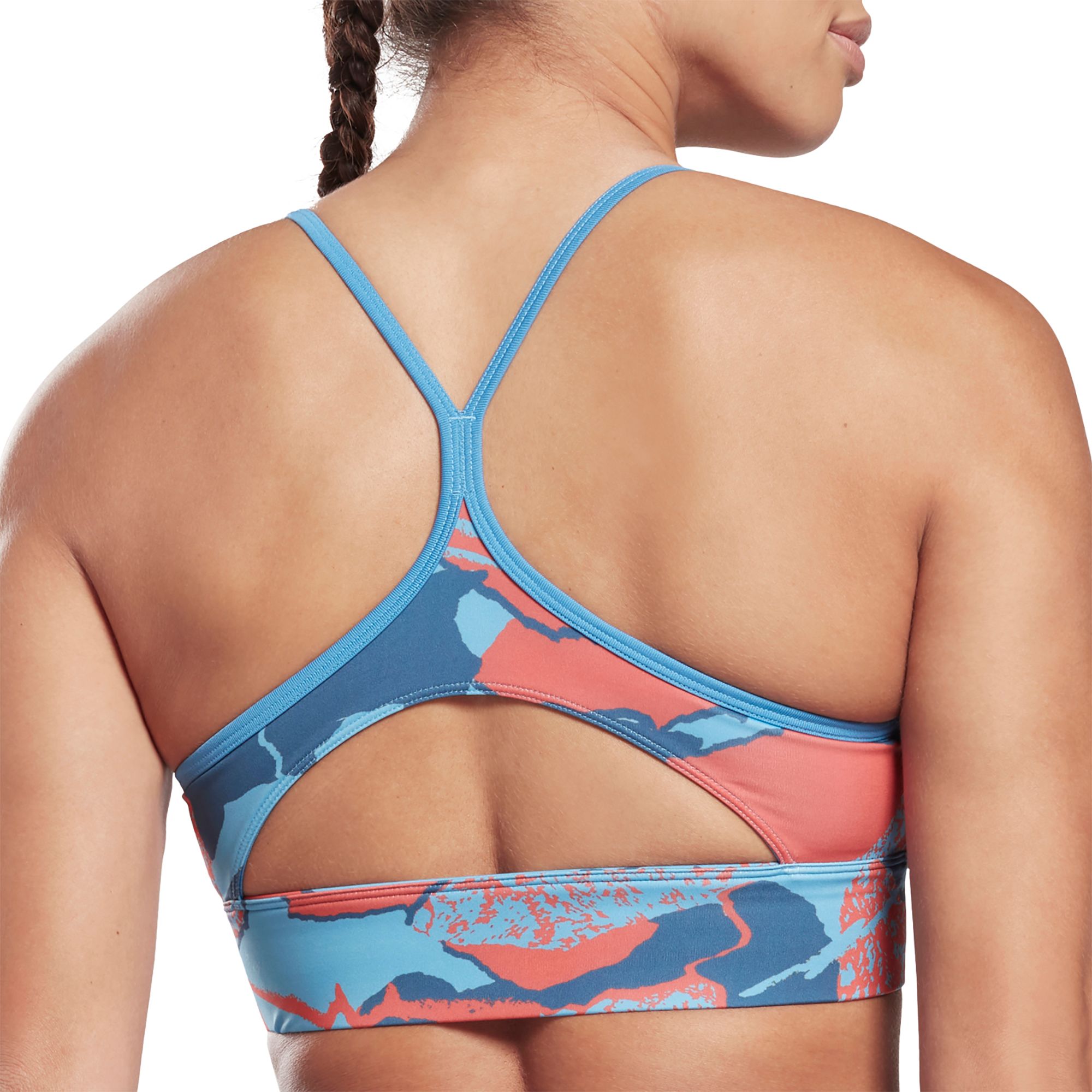 Reebok Women's Workout Ready Printed Sports Bra product image