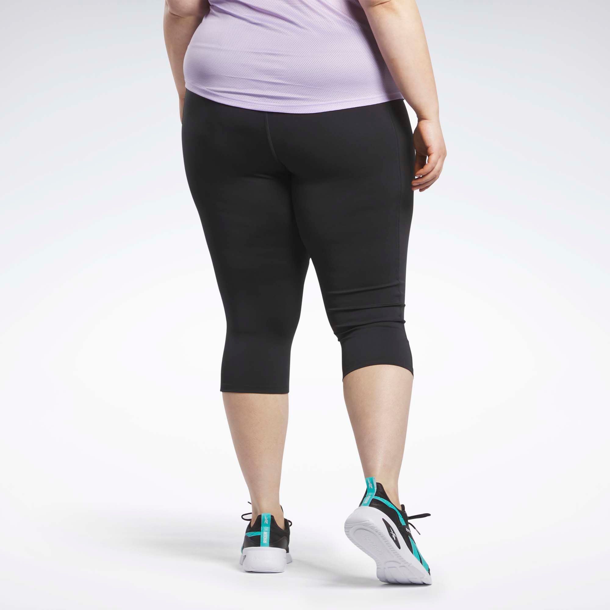 Reebok Women's Workout Ready Basic Capri Leggings (Plus Size) product image