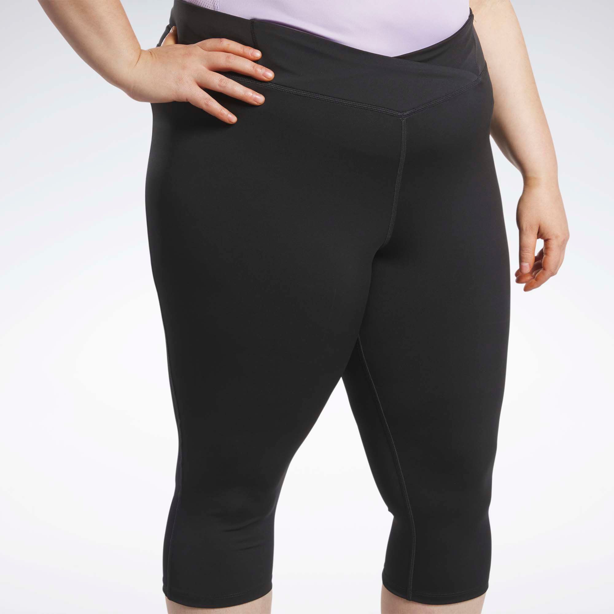 Reebok Women's Workout Ready Basic Capri Leggings (Plus Size) product image