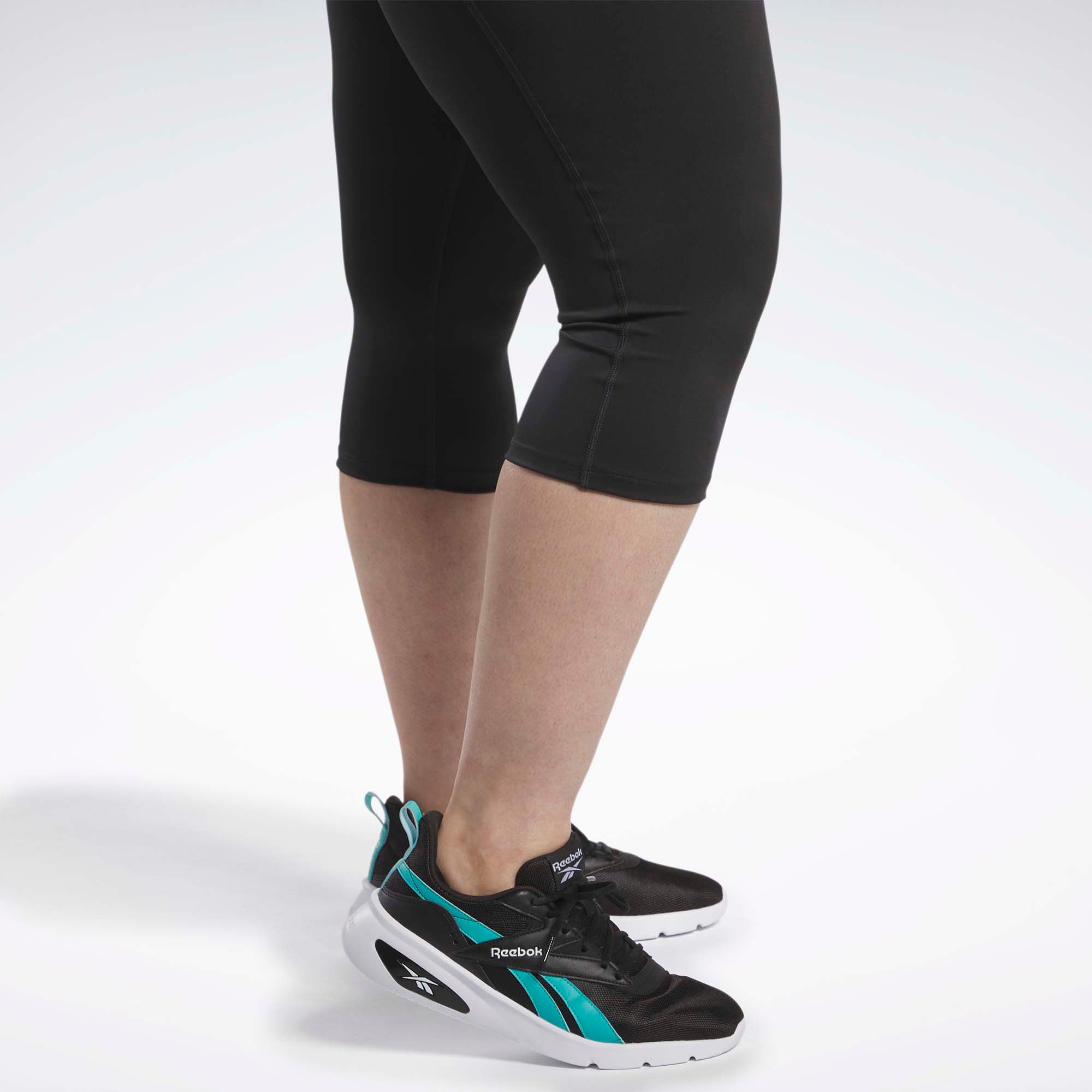 Reebok Women's Workout Ready Basic Capri Leggings (Plus Size) product image