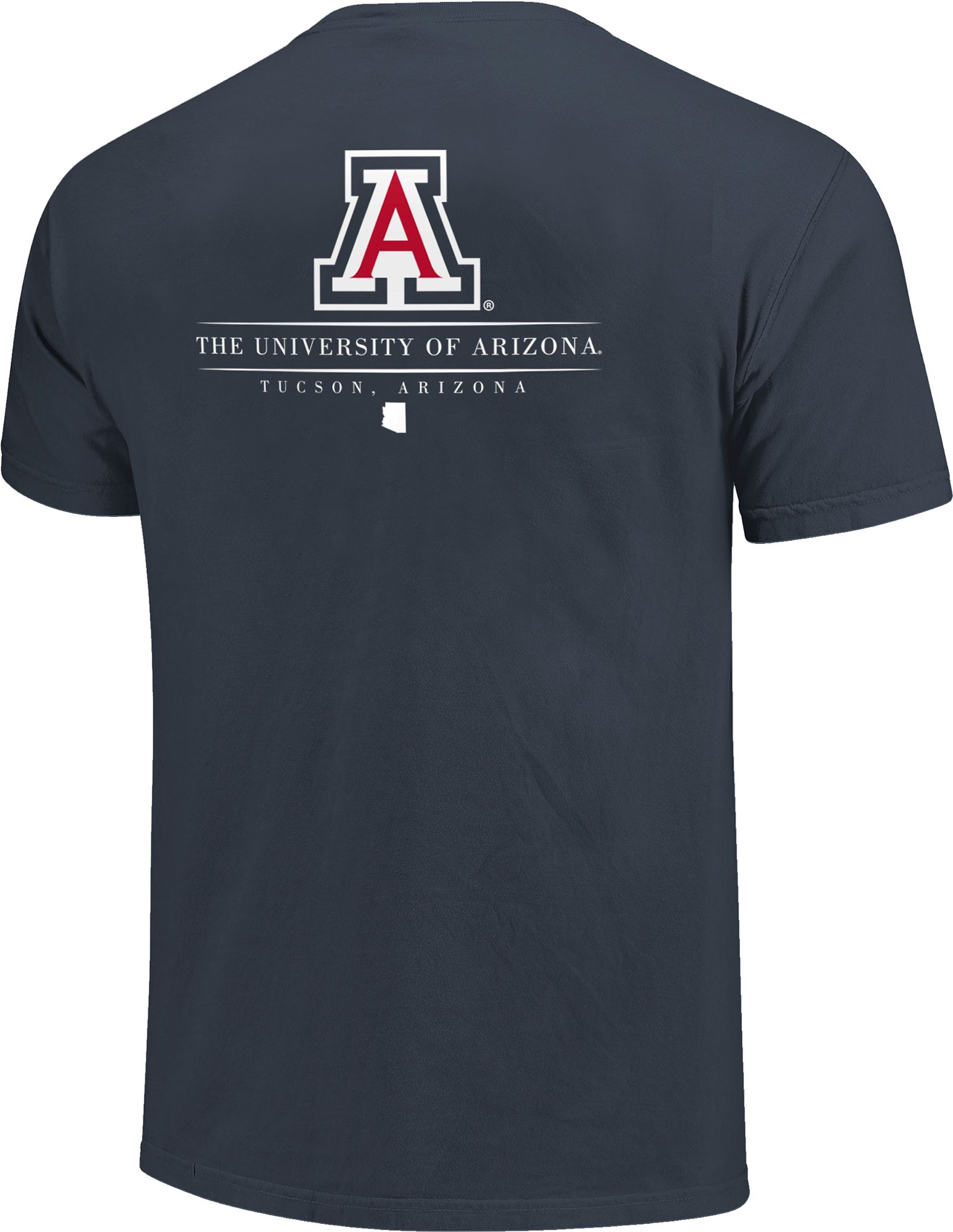 Image One Adult Arizona Wildcats Navy Jumbo Mascot T-Shirt