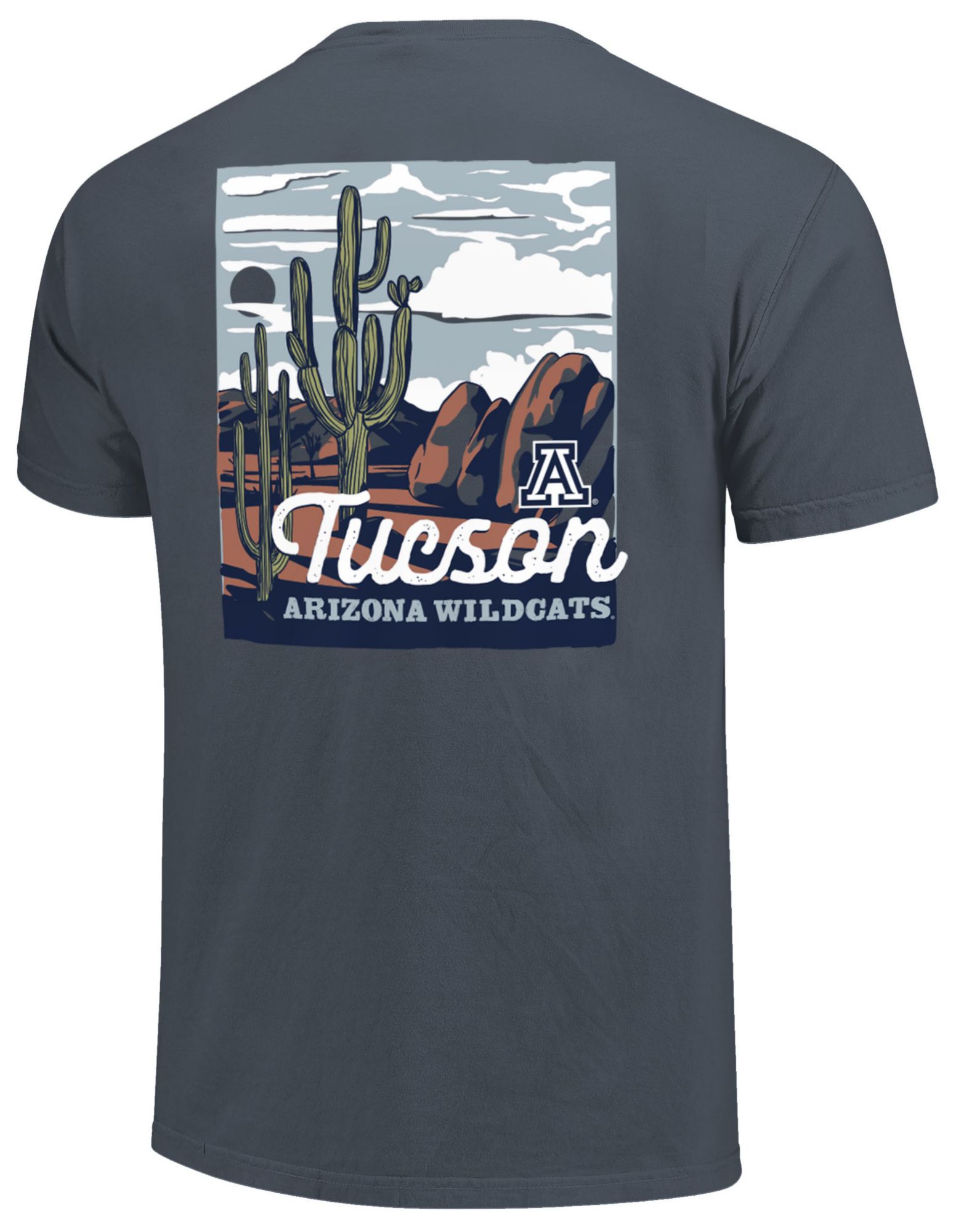 Image One Men's Arizona Wildcats Navy Scenic Sunset T-Shirt product image