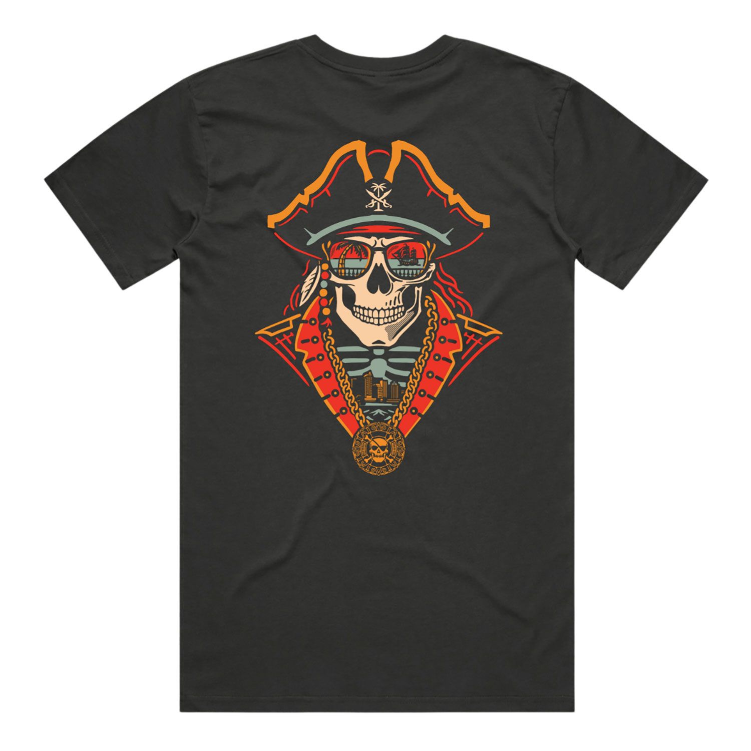 For the Bay Clothing Co. Adult Tampa Grey T-Shirt product image