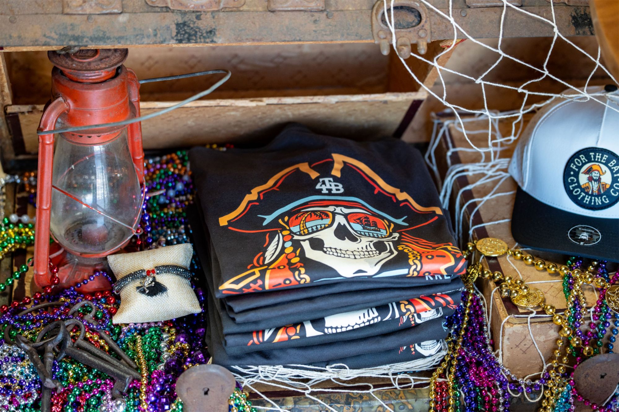 For the Bay Clothing Co. Adult Tampa Grey T-Shirt product image