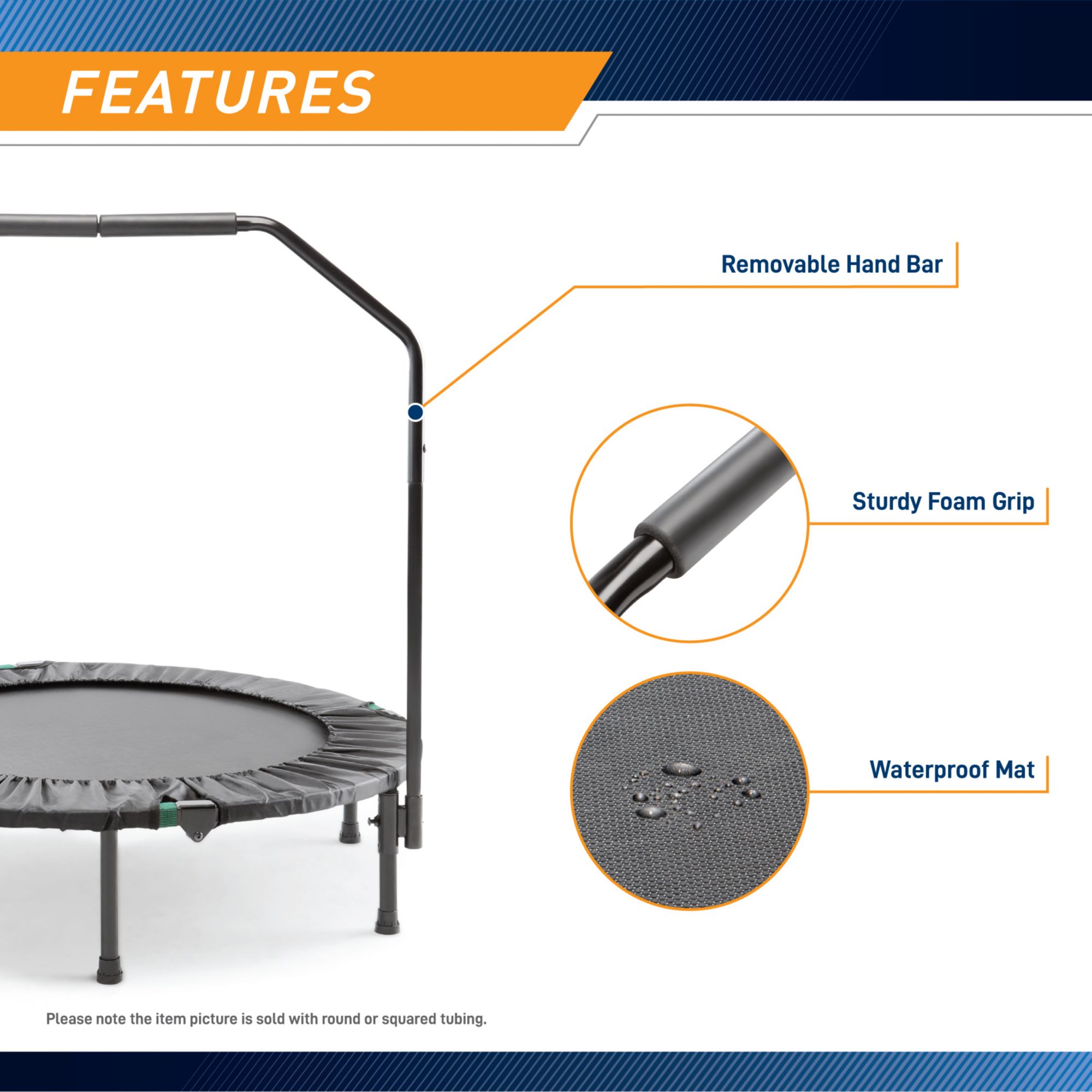 Marcy 40 Inch Cardio Trampoline with Handle product image