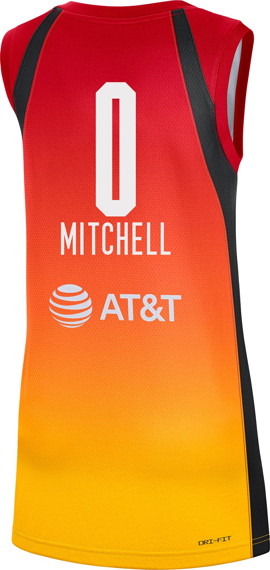 Jordan Adult 2025 WNBA All-Star Game Kelsey Mitchell #0 Orange Jersey product image