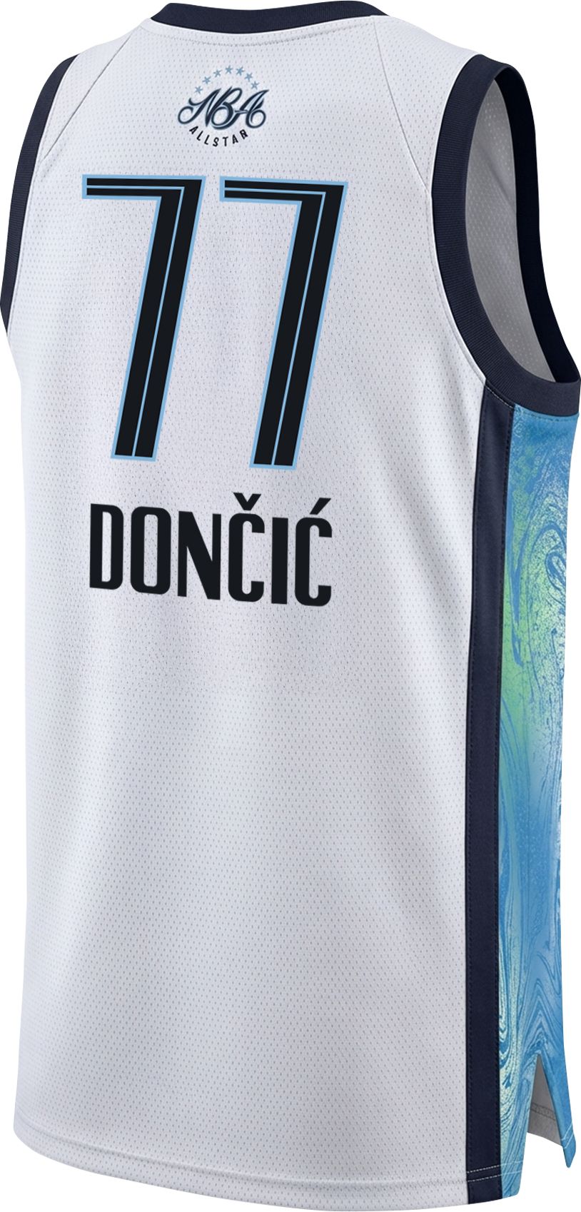 Jordan Youth 2025-26 NBA All-Star Game Luka Doncic #77 White Swingman Jersey product image