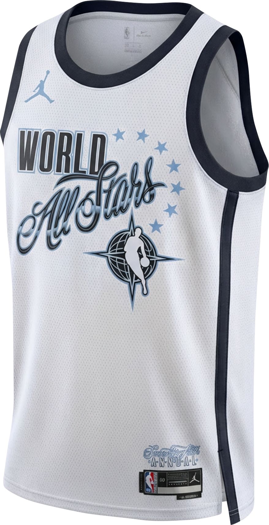 Jordan Youth 2025-26 NBA All-Star Game Luka Doncic #77 White Swingman Jersey product image