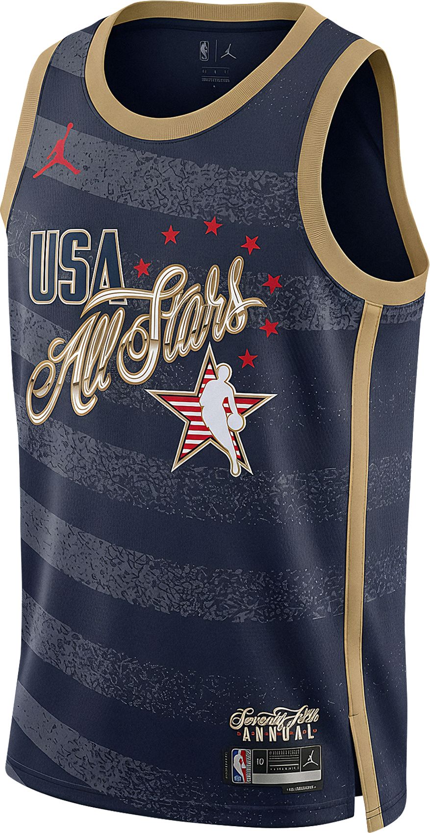 Jordan Youth 2025-26 NBA All-Star Game LeBron James #23 Navy Swingman Jersey product image