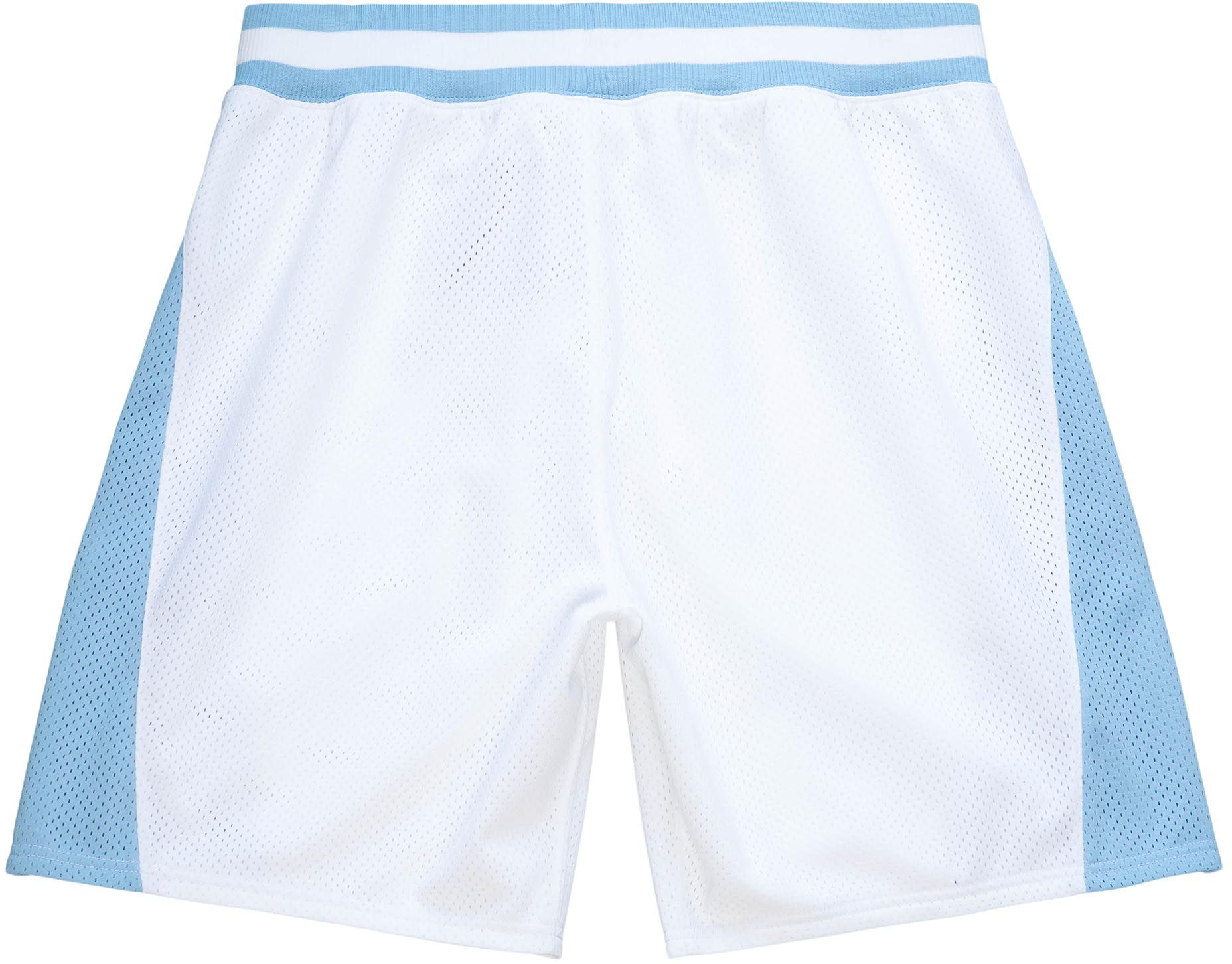 Mitchell & Ness Men's North Carolina Tar Heels White Authentic Basketball Shorts product image