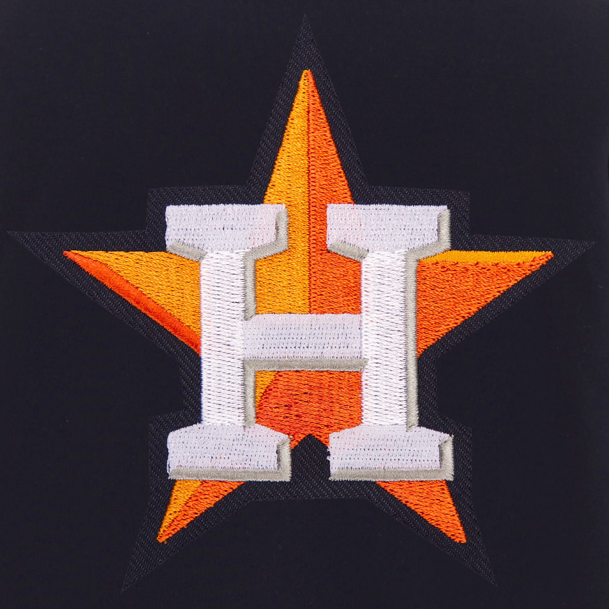 JH Design Men's Houston Astros Navy Reversible  Varsity Jacket product image