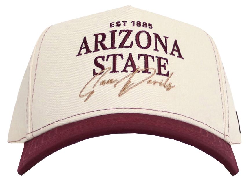 No Rivals Adult Arizona State Sun Devils Maroon Vintage Snapback product image