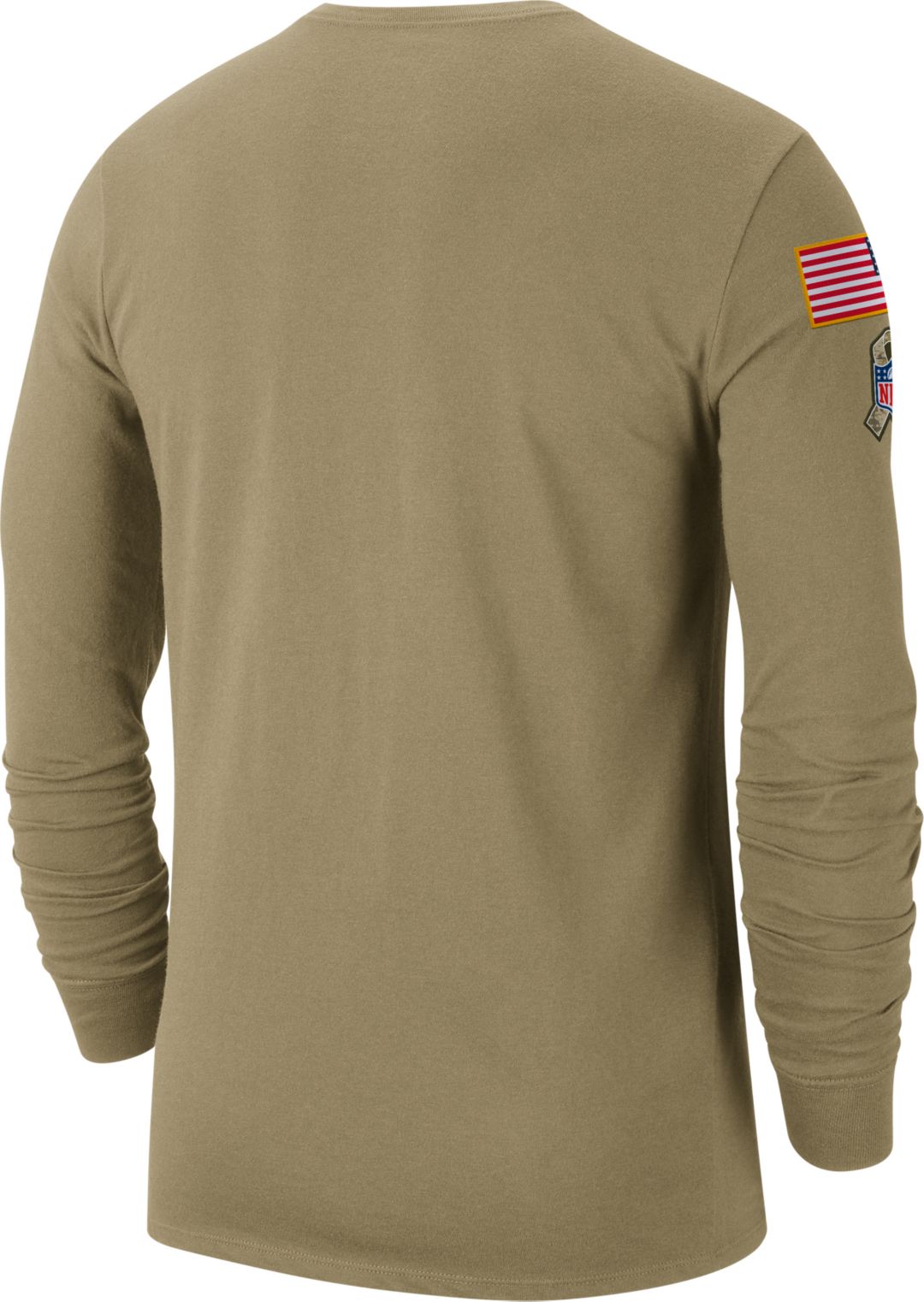 Youth Nike Brown Chicago Bears 2023 Salute to Service Long Sleeve T-Shirt Size: Small