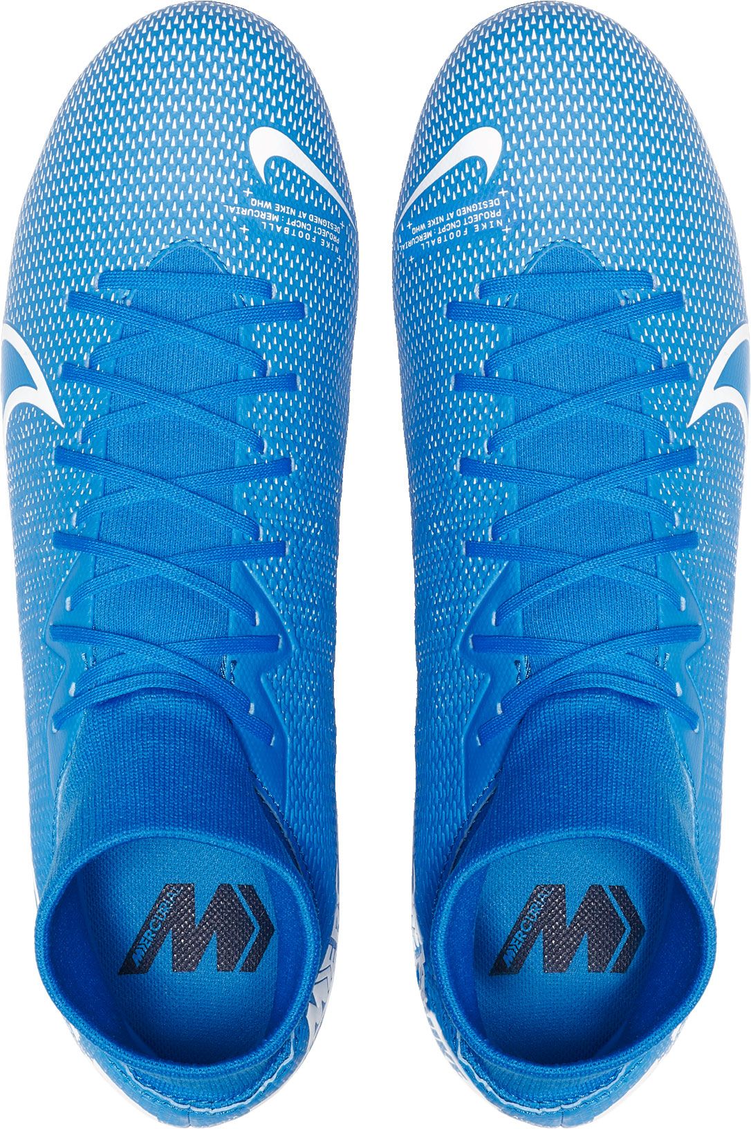 Boys Shoes 3.5 Nike Jr Superfly 6 Academy NJR White Black.