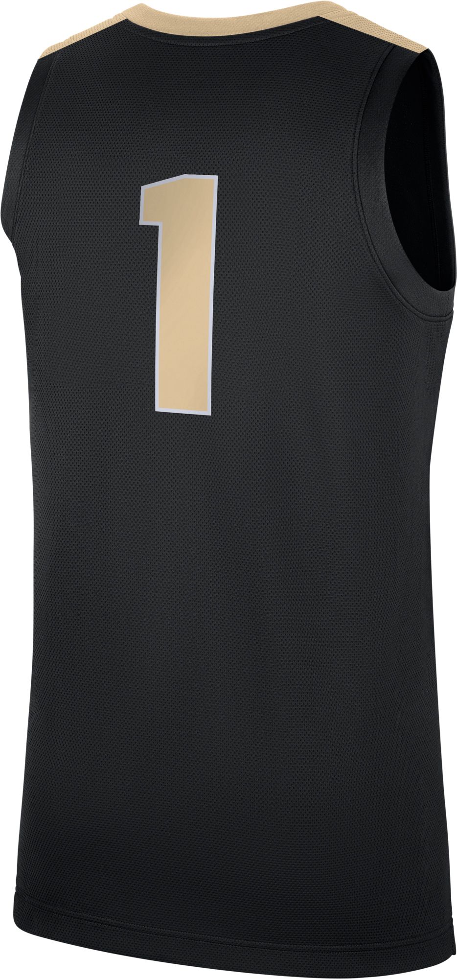 Nike Men's Purdue Boilermakers #1 Replica Basketball Black Jersey product image