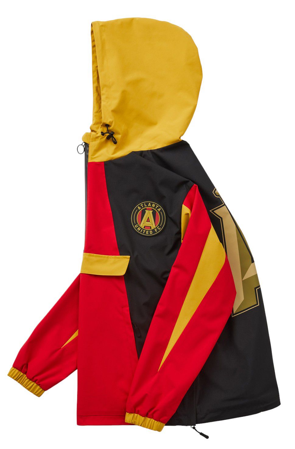 Live Breathe Futbol Men's Atlanta United 2-Hit Multicolor Anorak Jacket product image