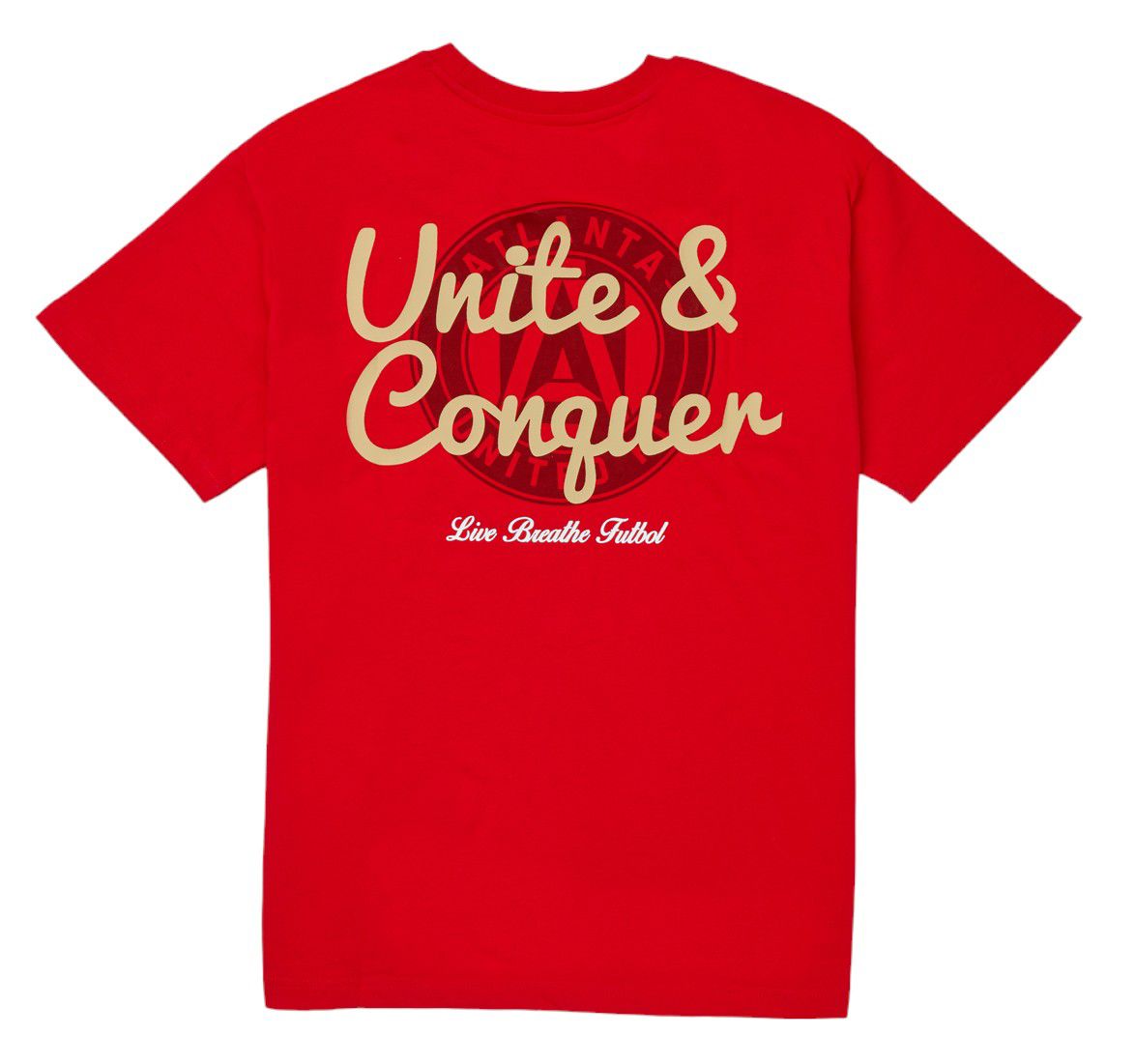 Live Breathe Futbol Men's Atlanta United 2-Hit Red T-Shirt product image