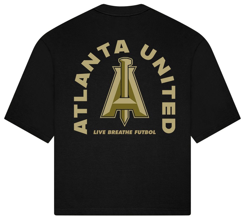 Live Breathe Futbol Adult Atlanta United Black 2026 Tunnel Home T-Shirt product image