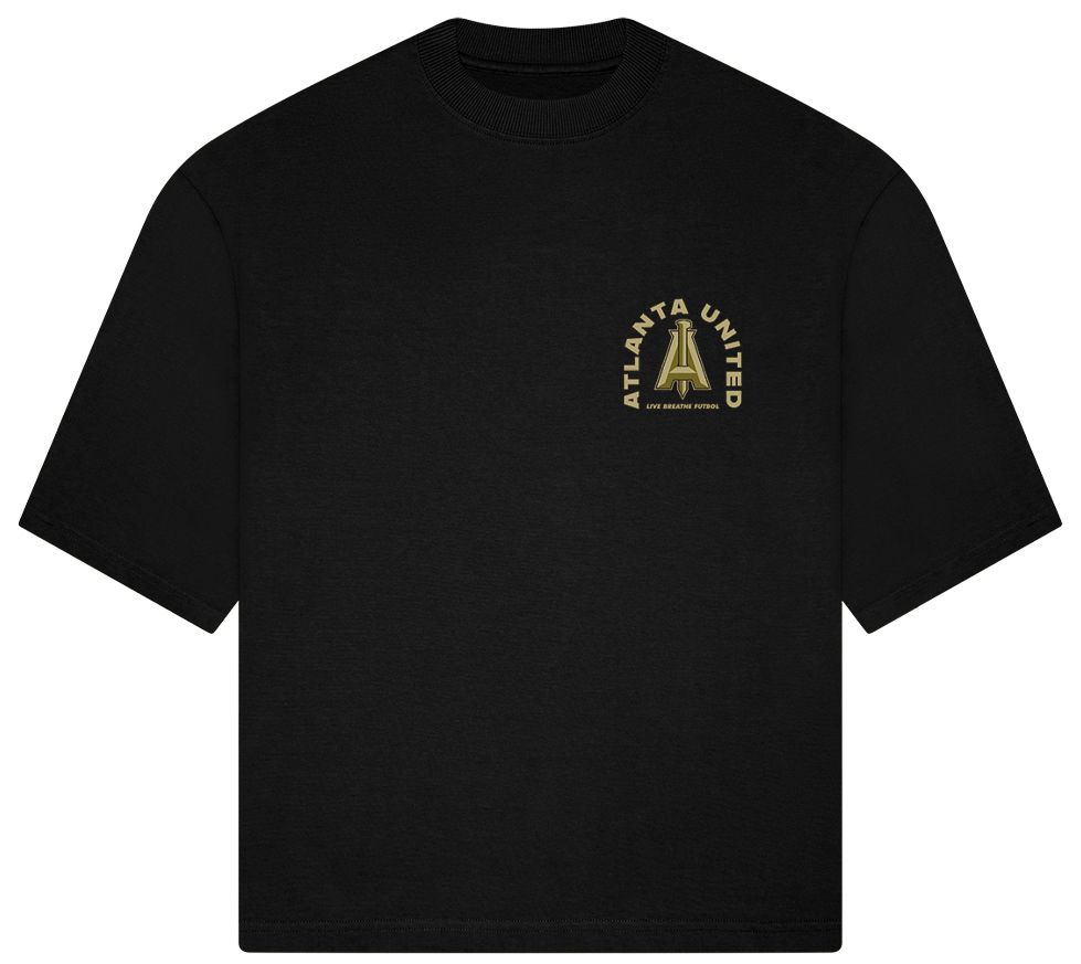 Live Breathe Futbol Adult Atlanta United Black 2026 Tunnel Home T-Shirt product image