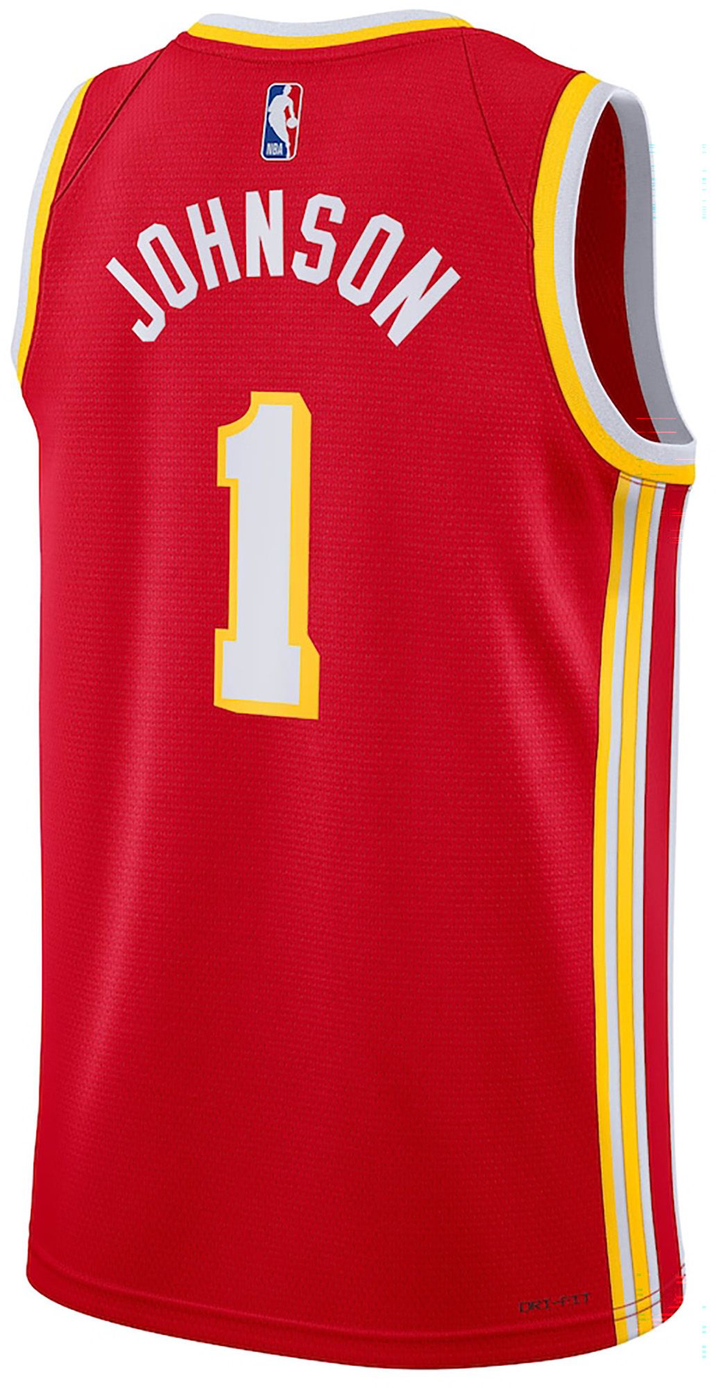 Nike Adult 2022-23 Jalen Johnson #1 Atlanta Hawks Red Swingman Icon Jersey product image