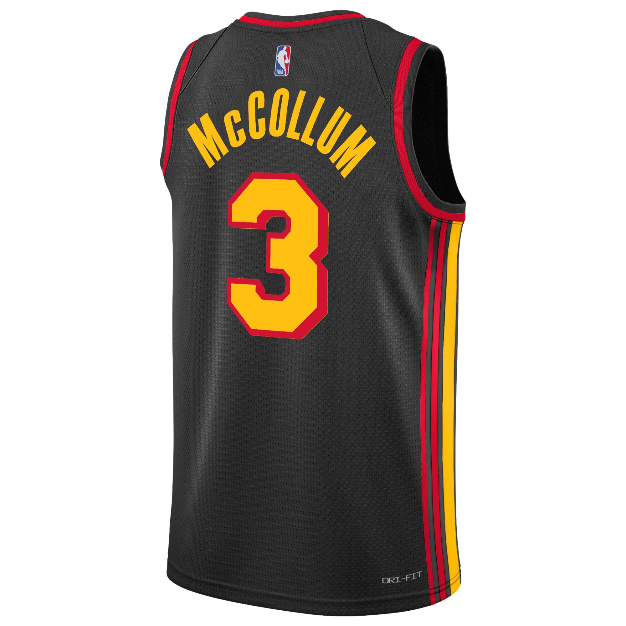 Jordan Youth Atlanta Hawks CJ McCollum #3 Statement Swingman Jersey product image