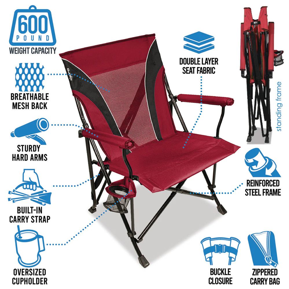 Kijaro Atlas Chair - 600 lb. Weight Capacity product image