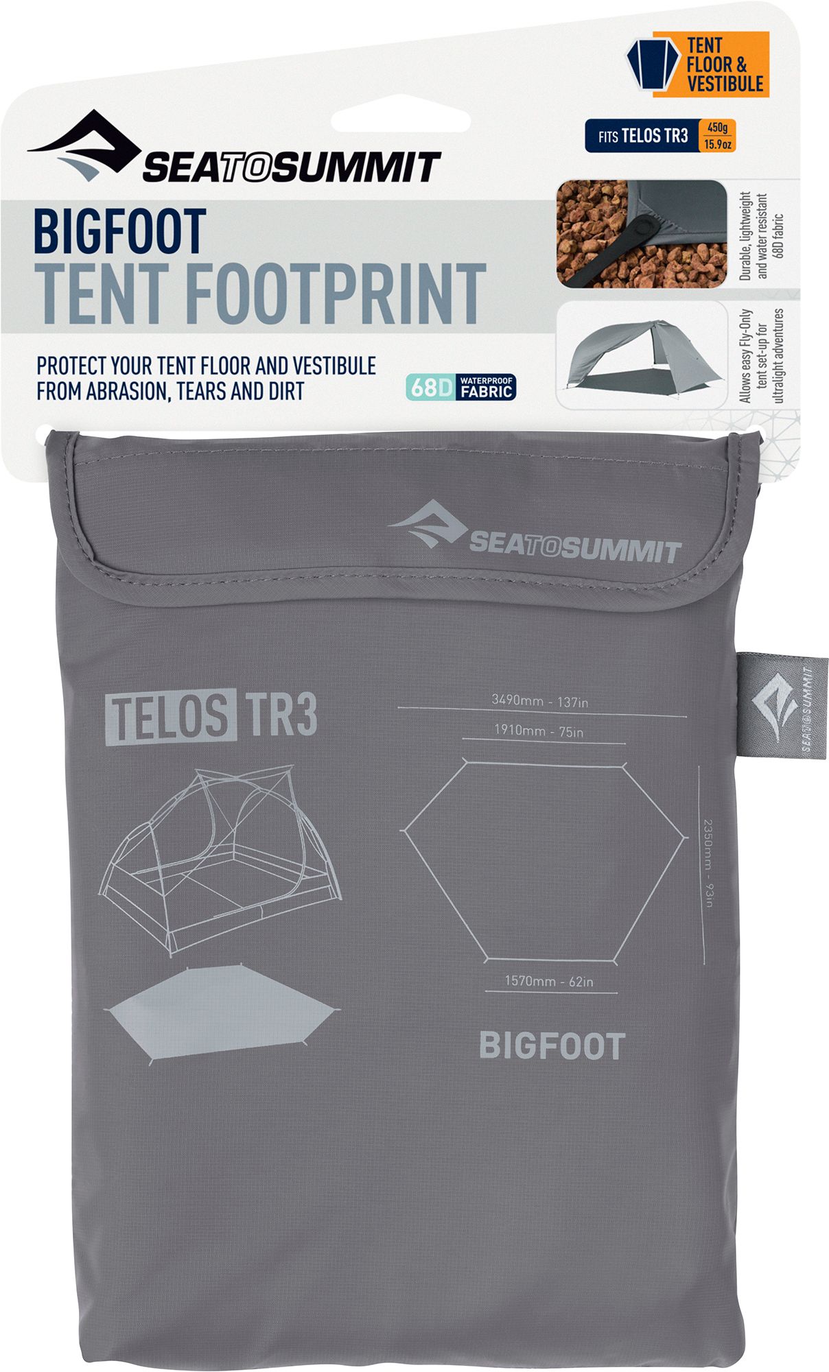 Sea to Summit Telos TR3 Bigfoot 3 Person Tent Footprint product image