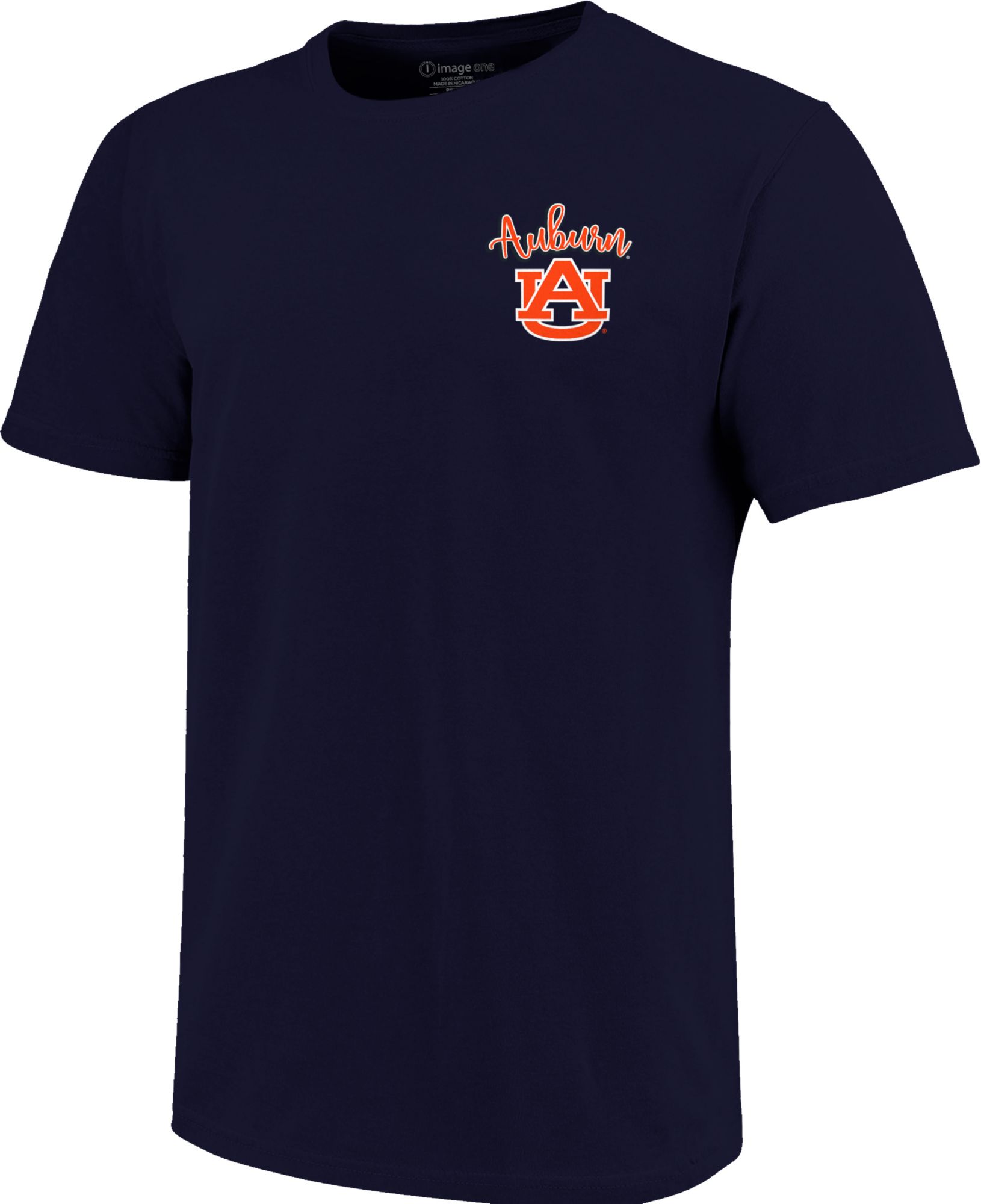 Image One Women's Auburn Tigers Blue Gameday Bow T-Shirt product image
