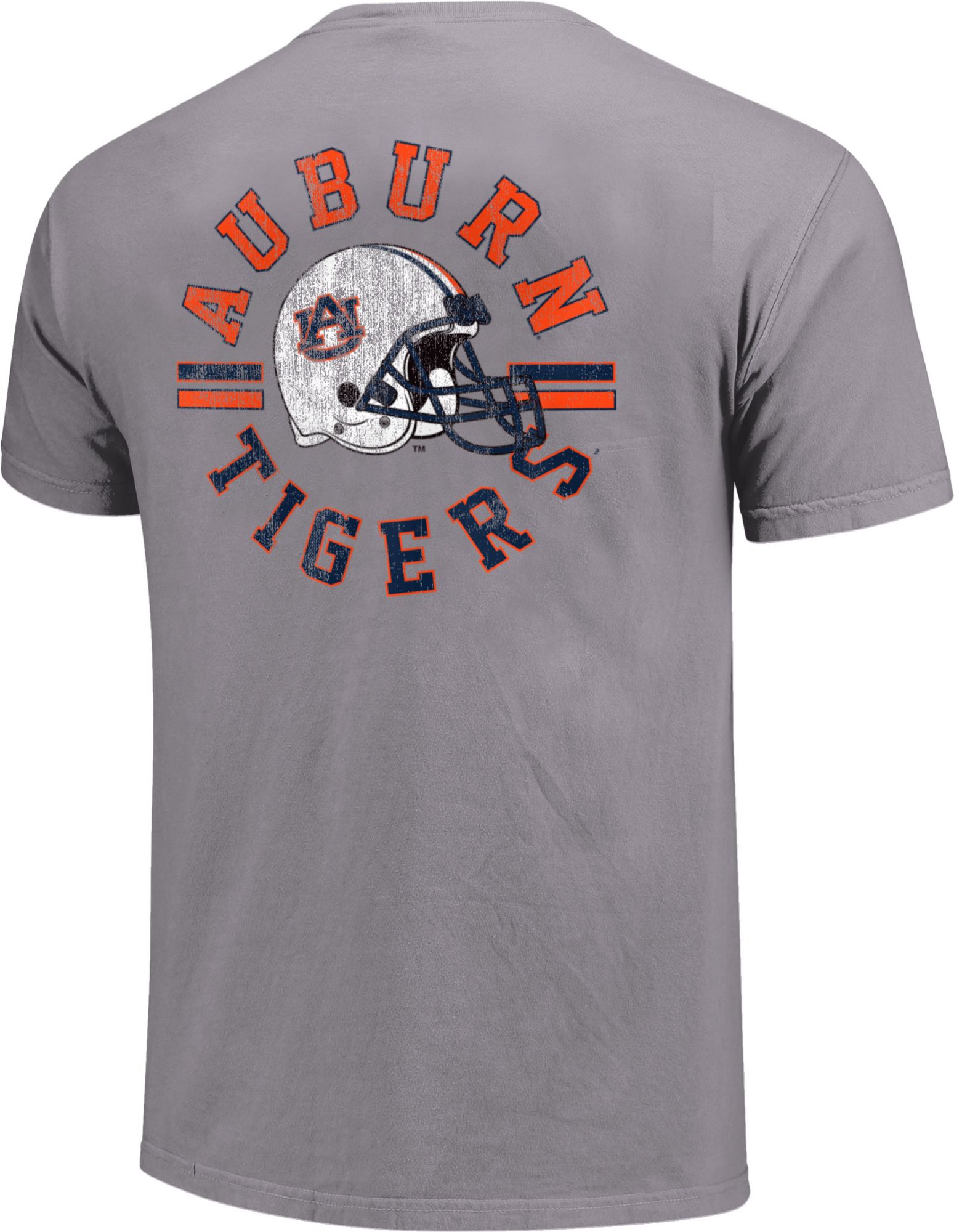 Image One Auburn Tigers Grey Helmet Arch T-Shirt product image