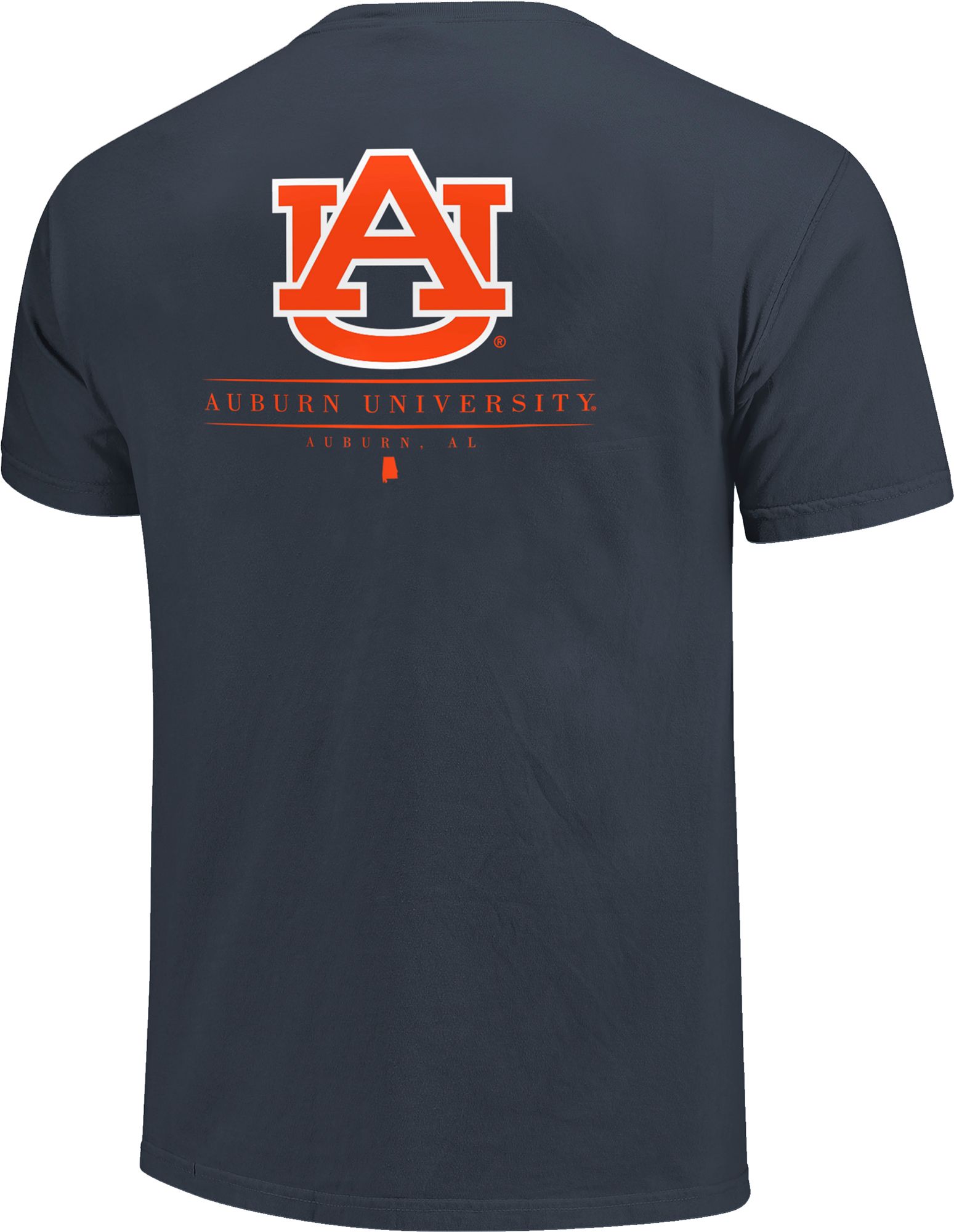 Image One Adult Auburn Tigers Navy Jumbo Mascot T-Shirt product image