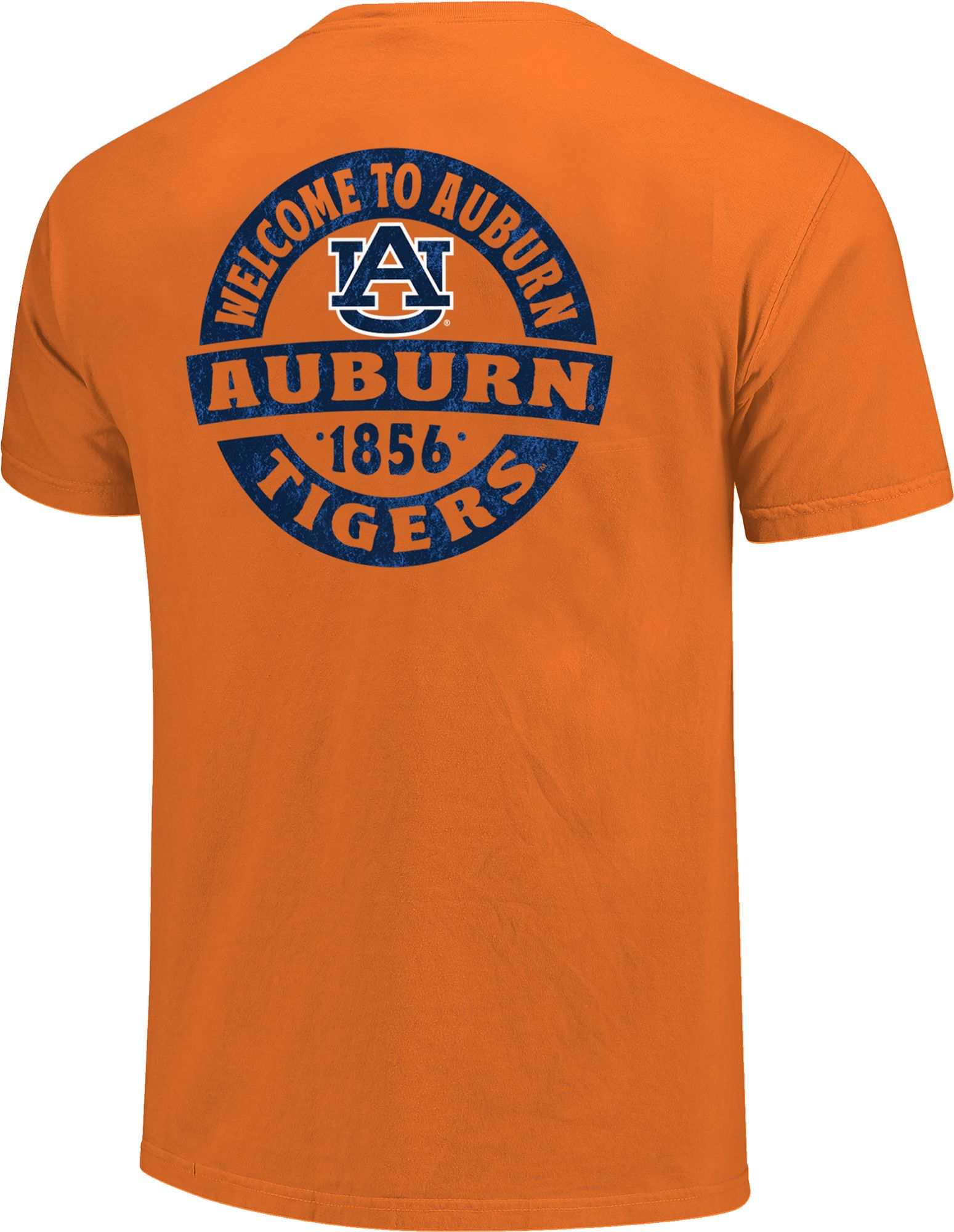 Image One Men's Auburn Tigers Orange Circle Logo T-Shirt product image