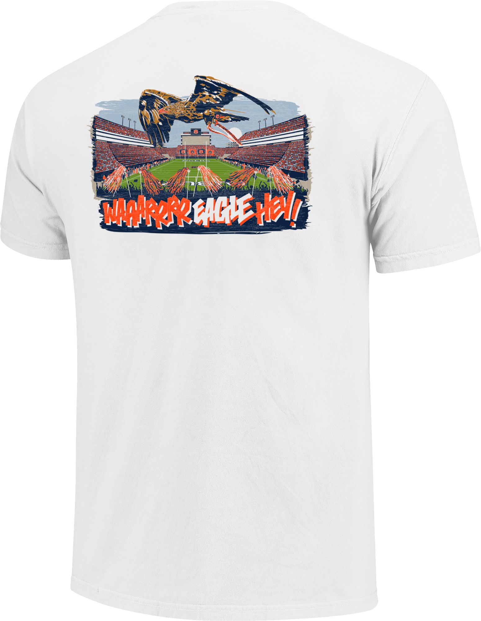 Image One Men's Auburn Tigers White Game Open T-Shirt product image