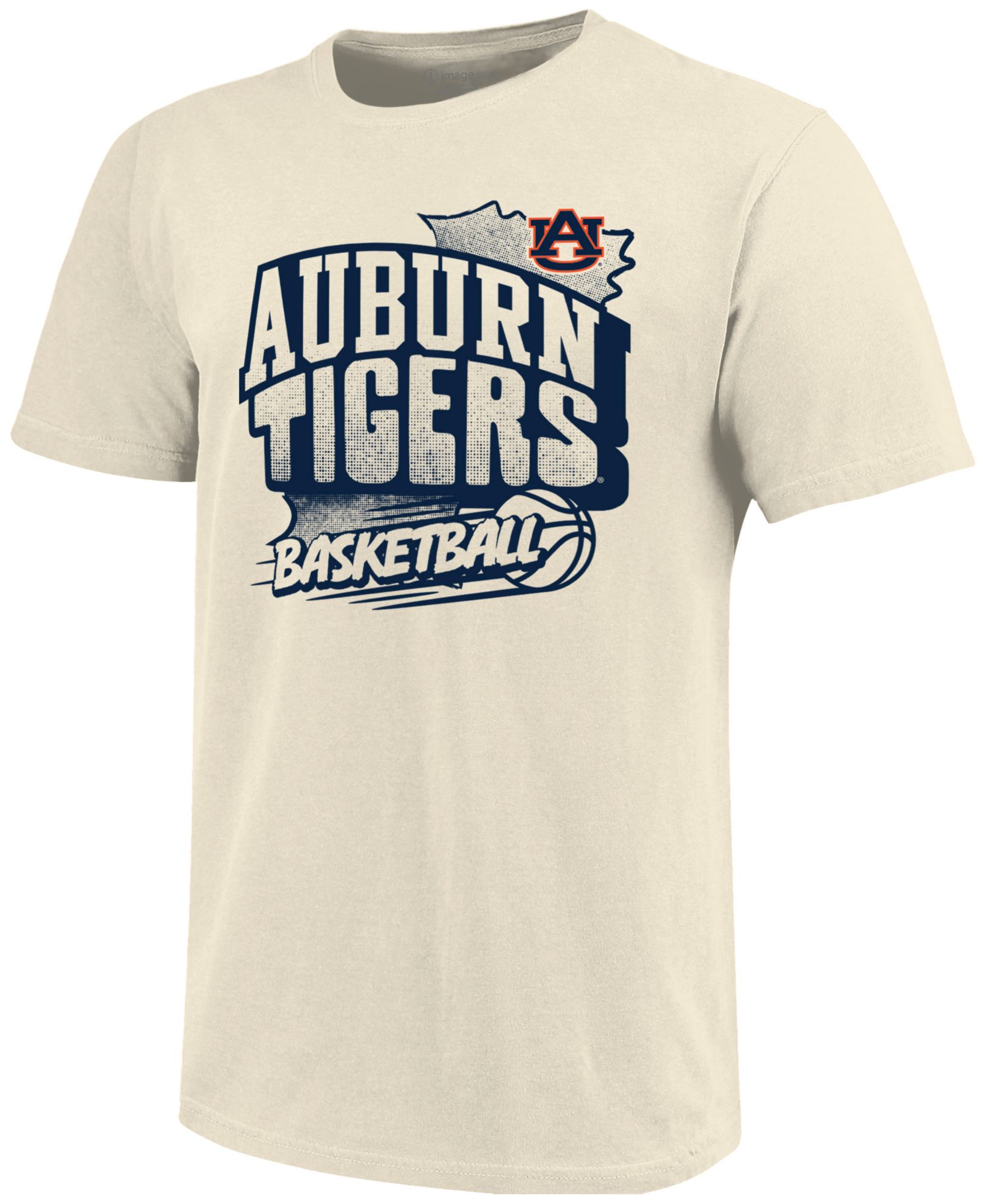 Image One Youth Auburn Tigers Natural Action Comics Basket T-Shirt product image