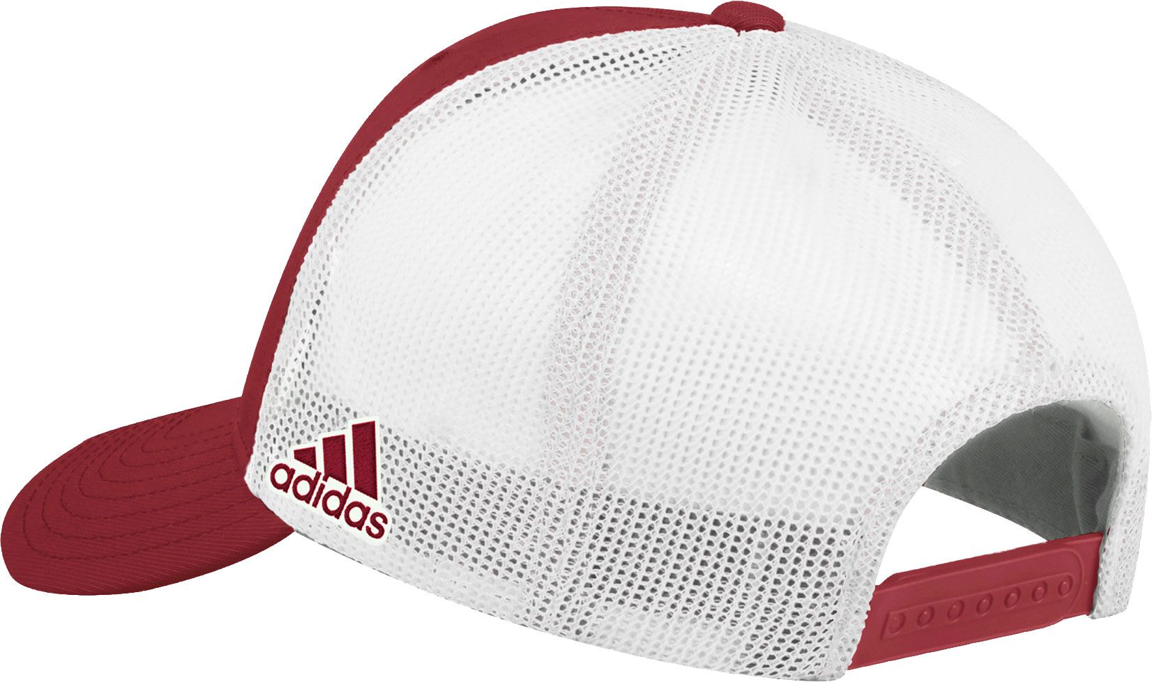 adidas Men's Denver Pioneers Crimson Adjustable Trucker Hat product image