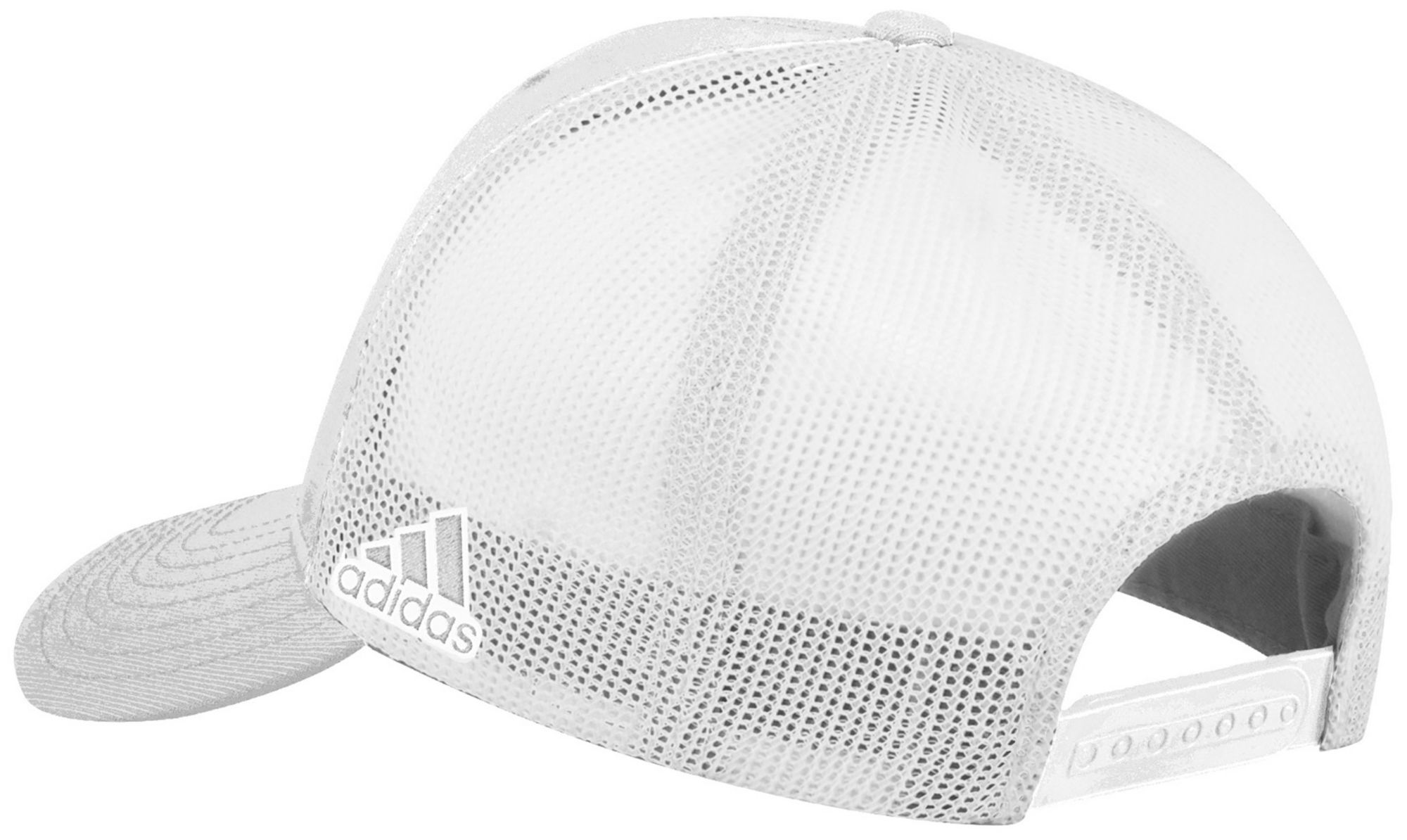 adidas Adult South Alabama Jaguars Grey Structured Adjustable Trucker Hat product image